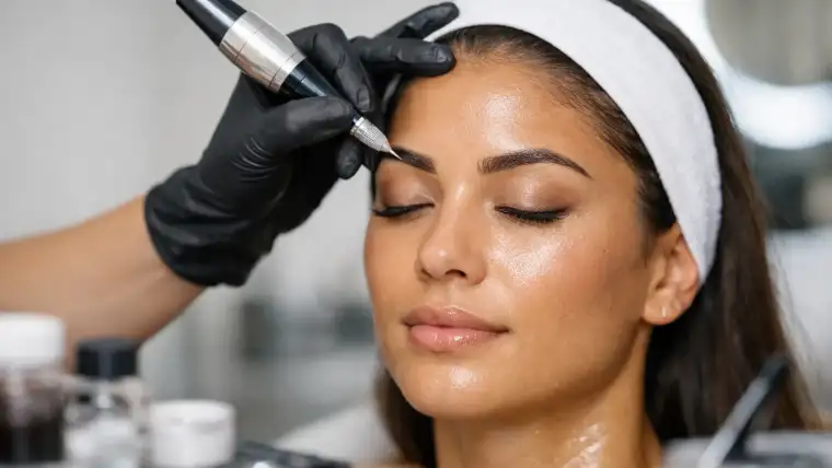 Best Brow Tattoo for Oily Skin: What Works?