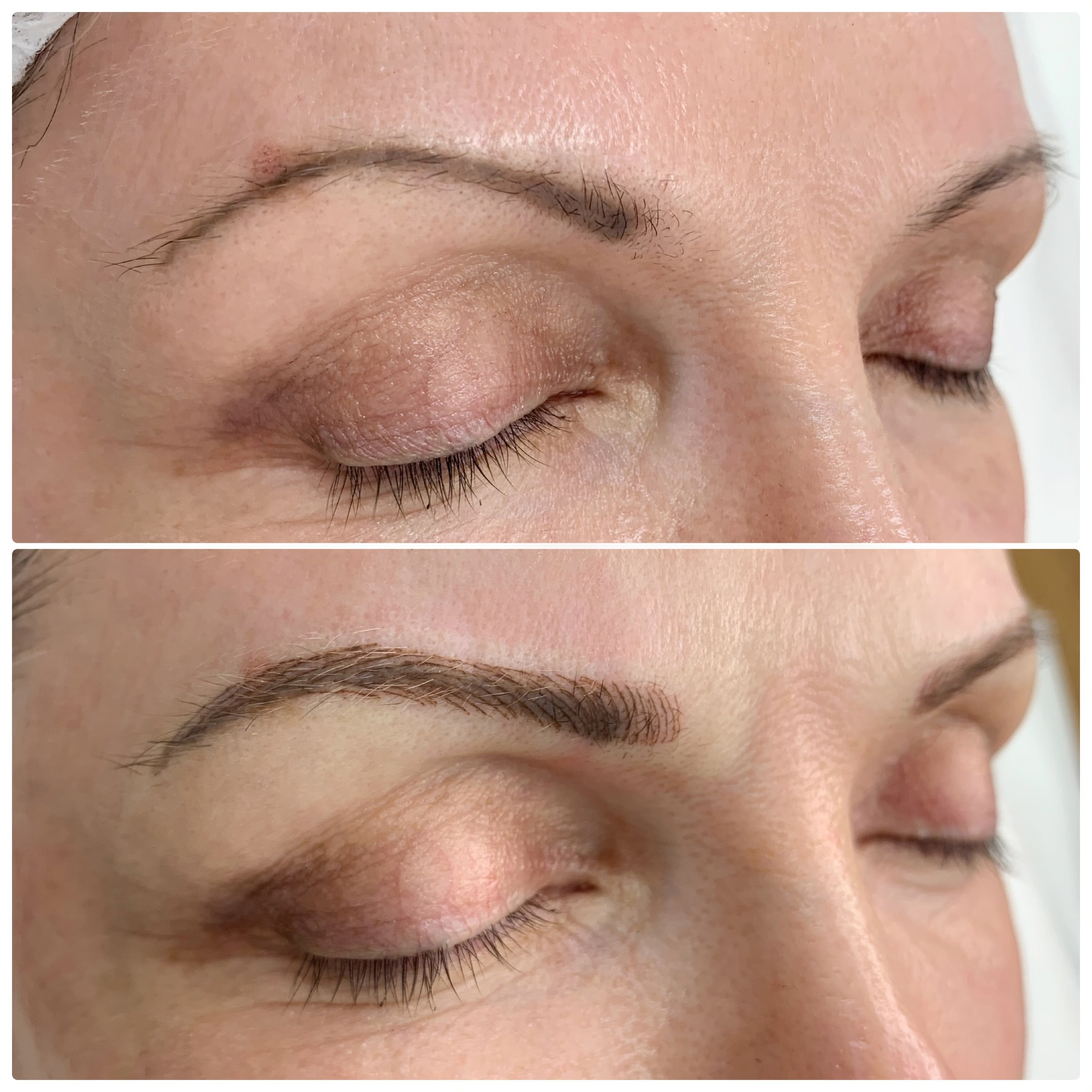 Eyebrow Tattooing Color Correction or Shape Change