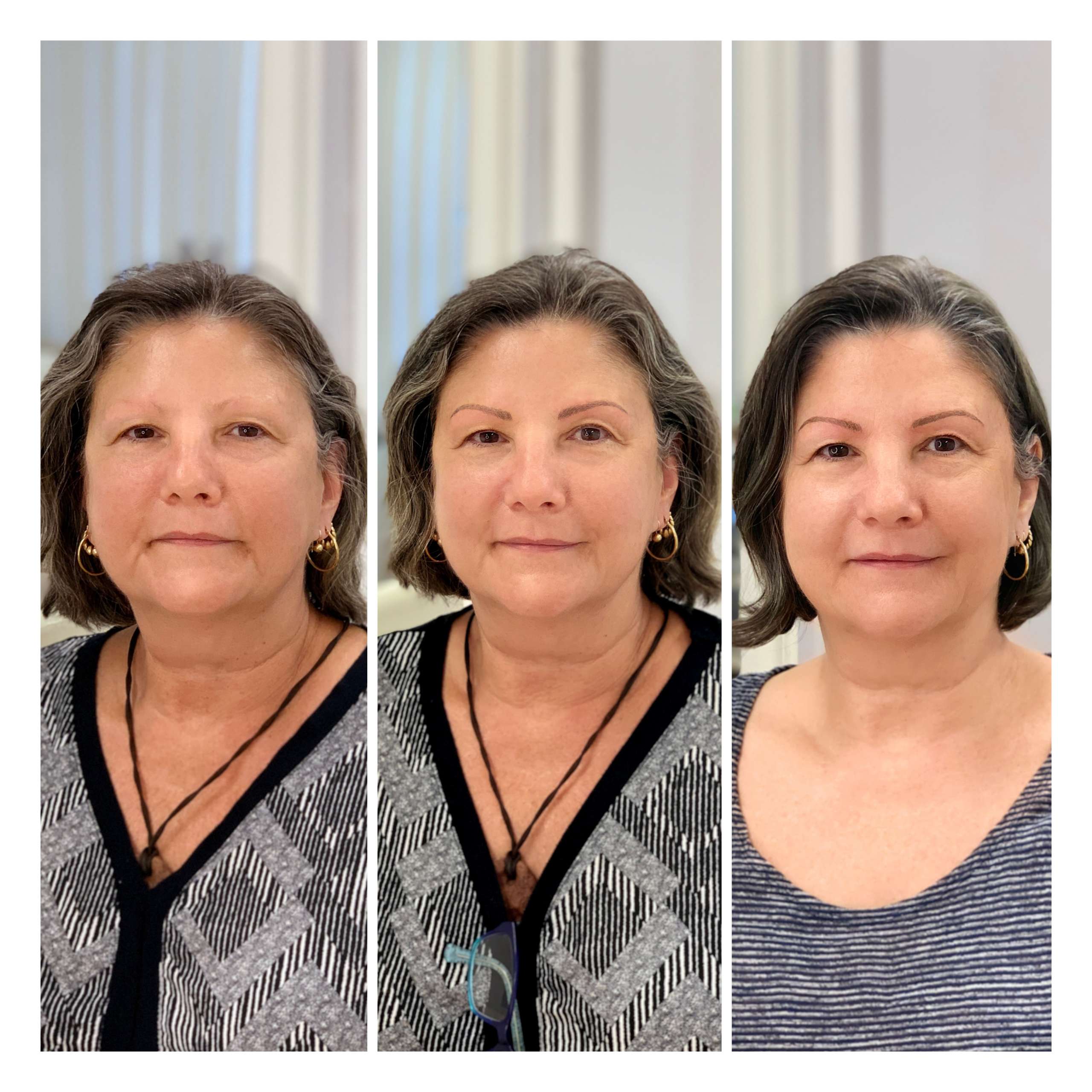 Eyebrow Microblading healed result Eyebrow Microblading healed result