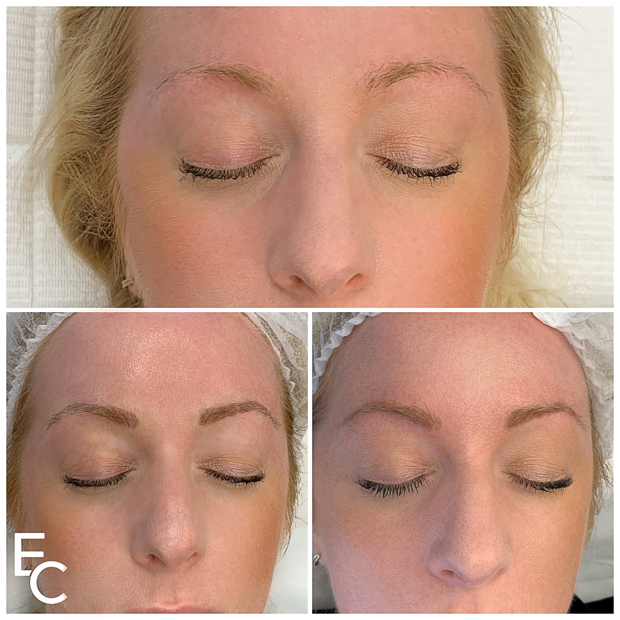 Eyebrow Microblading healed result Eyebrow Microblading healed result