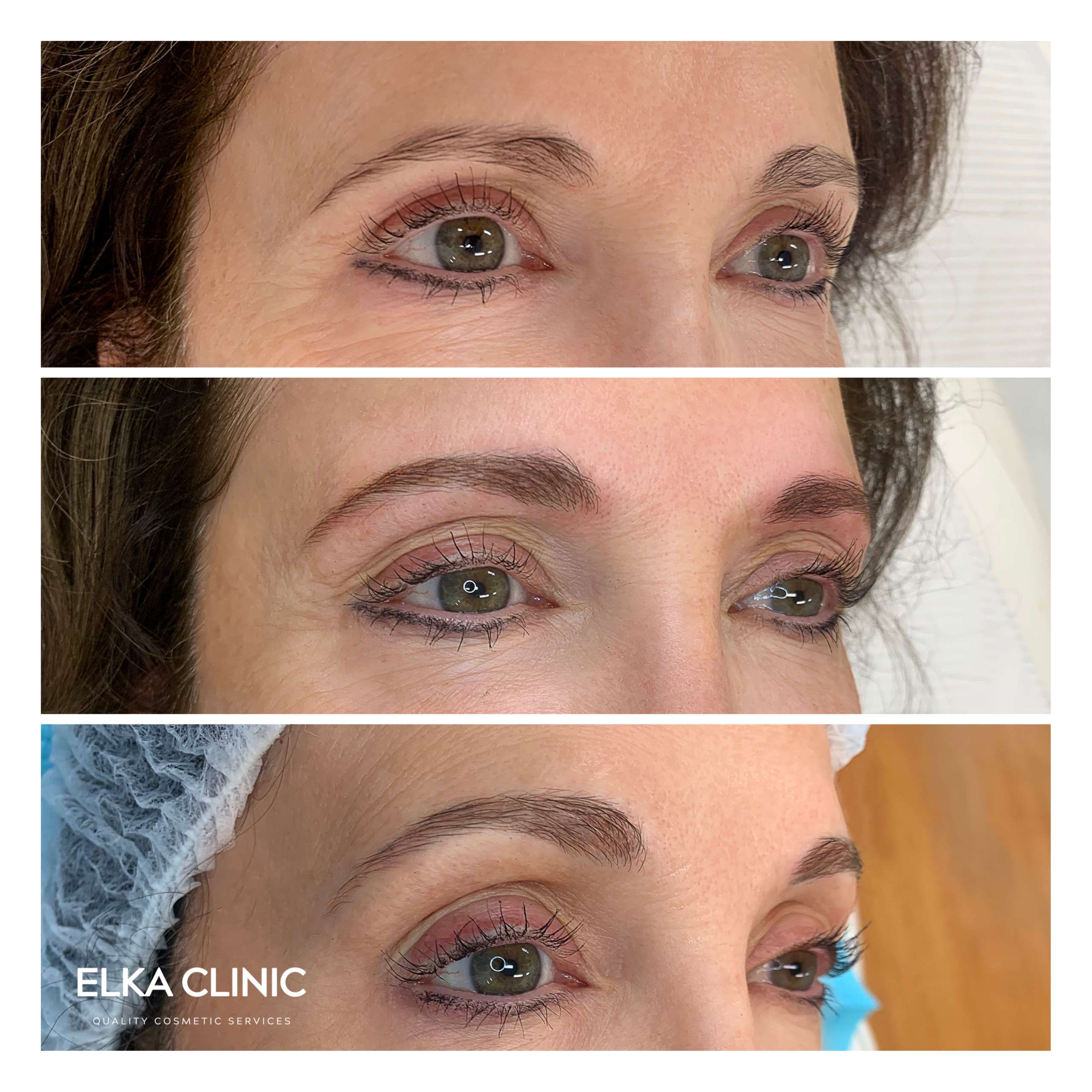 Eyebrow Microblading healed result Eyebrow Microblading healed result