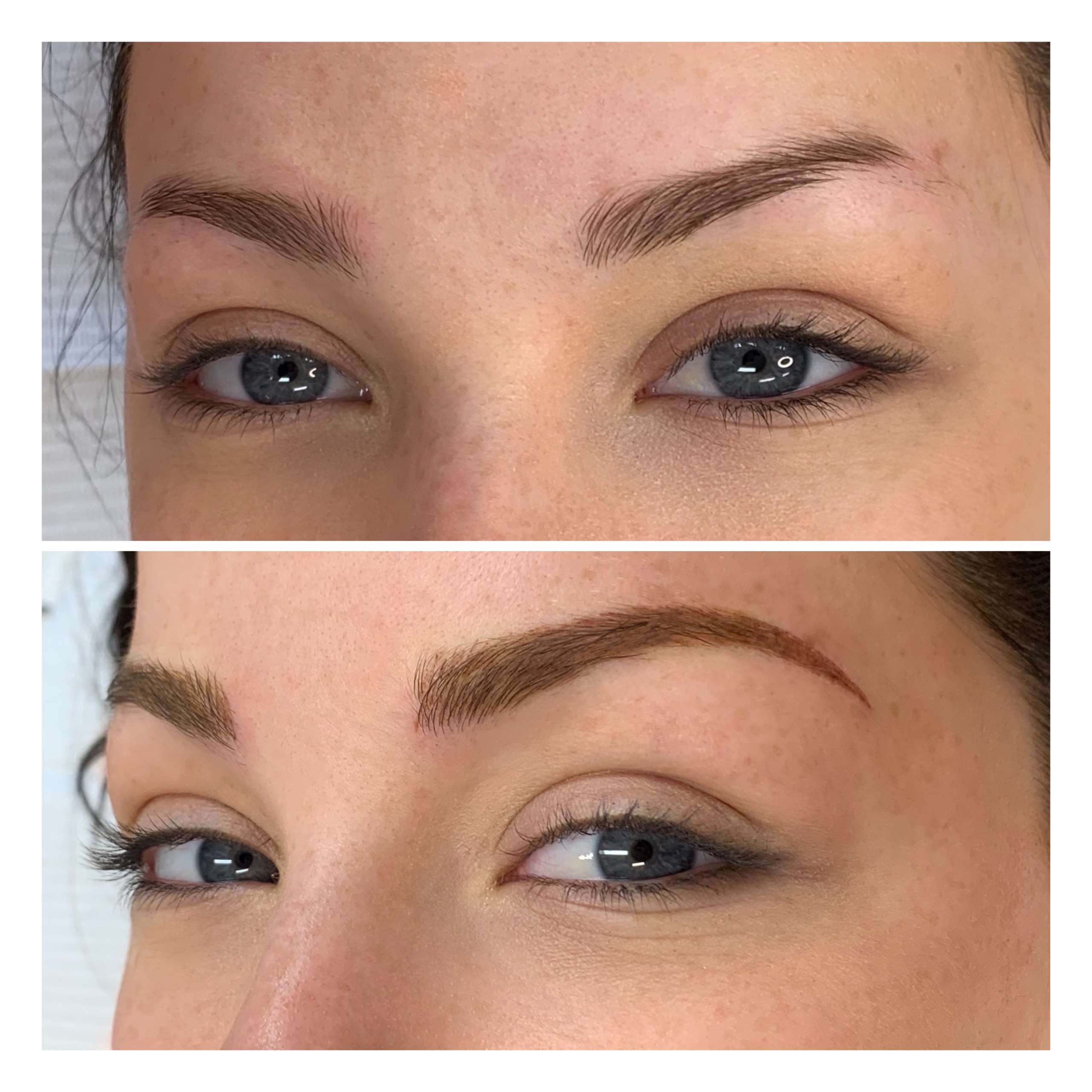 Medium Brown Eyebrow Microblading and Nano brows Medium Brown Eyebrow Microblading and Nano brows