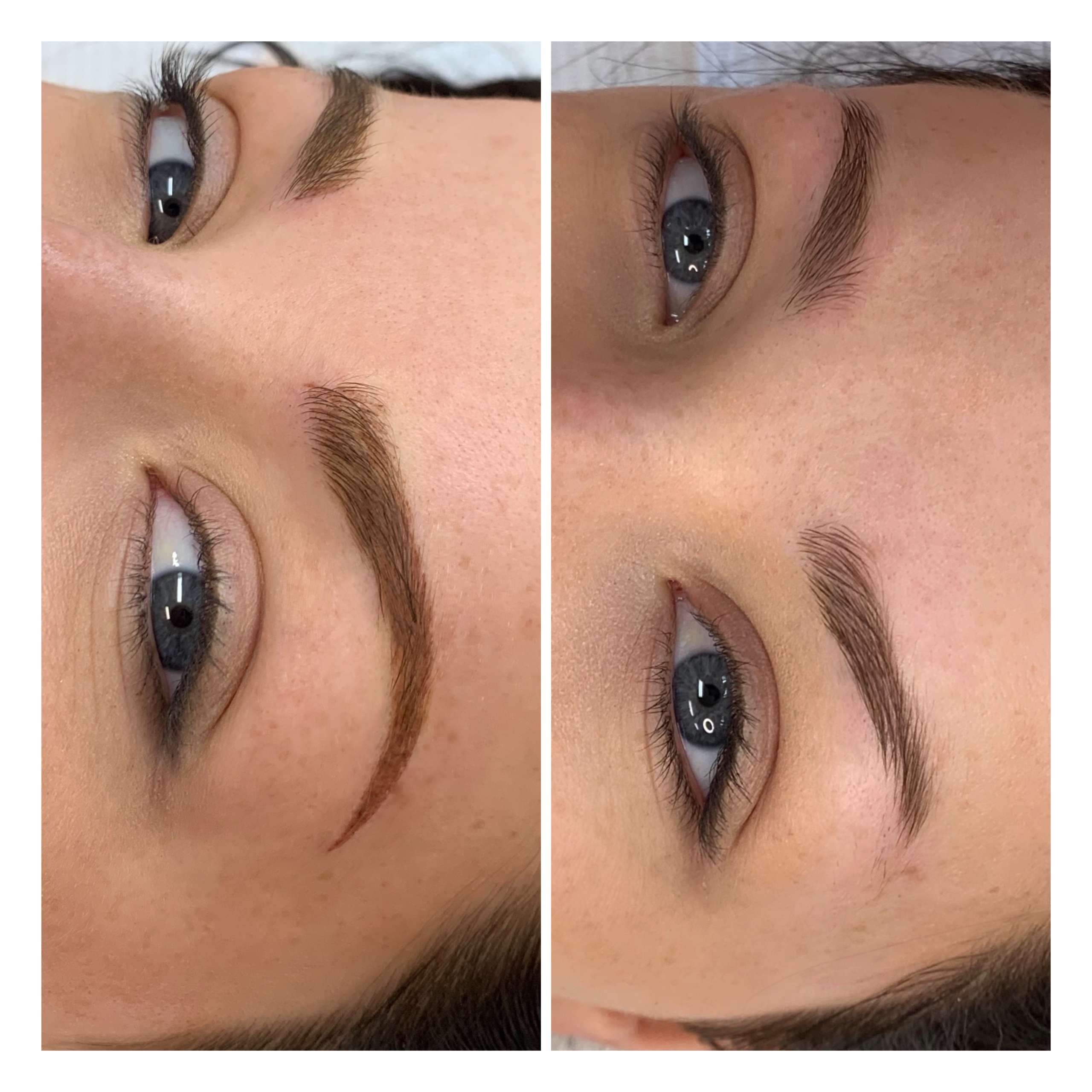 Medium Brown Eyebrow Microblading and Nano brows Medium Brown Eyebrow Microblading and Nano brows