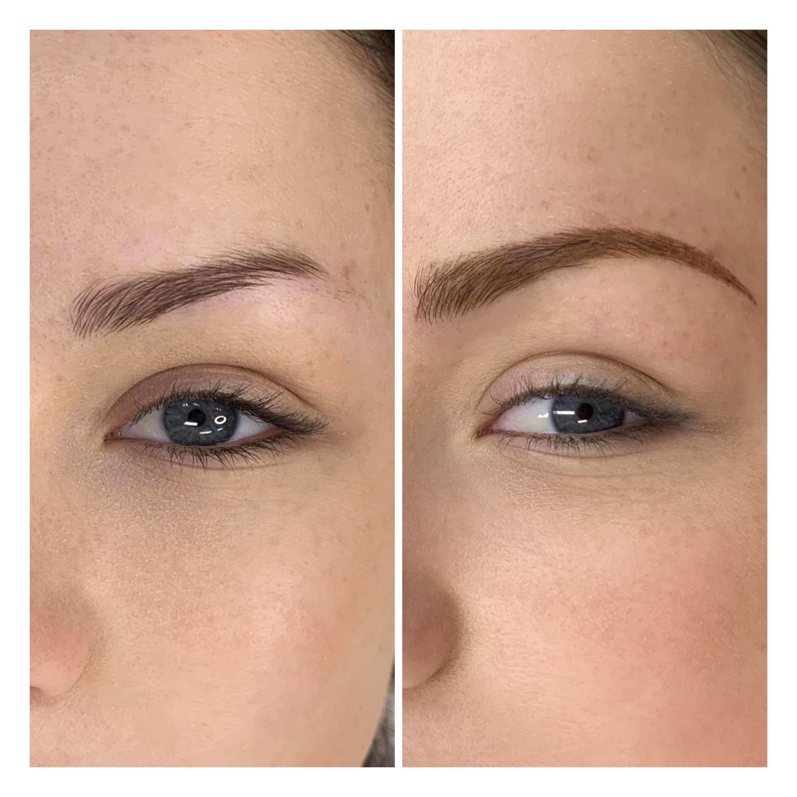 Medium Brown Eyebrow Microblading and Nano brows Medium Brown Eyebrow Microblading and Nano brows