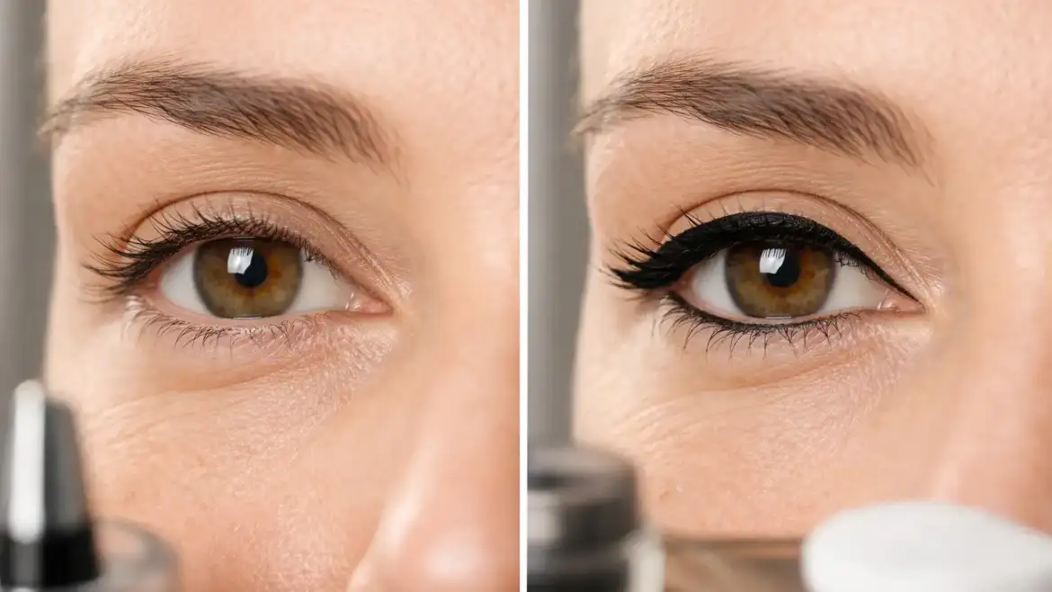 Eyeliner Tattoo Before and After Results