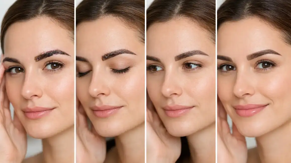 Microblading Healing Stages Day by Day