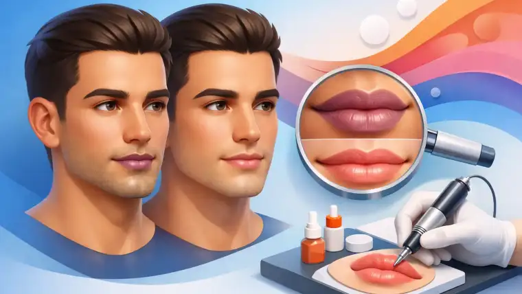 Lip Neutralisation Results for Men