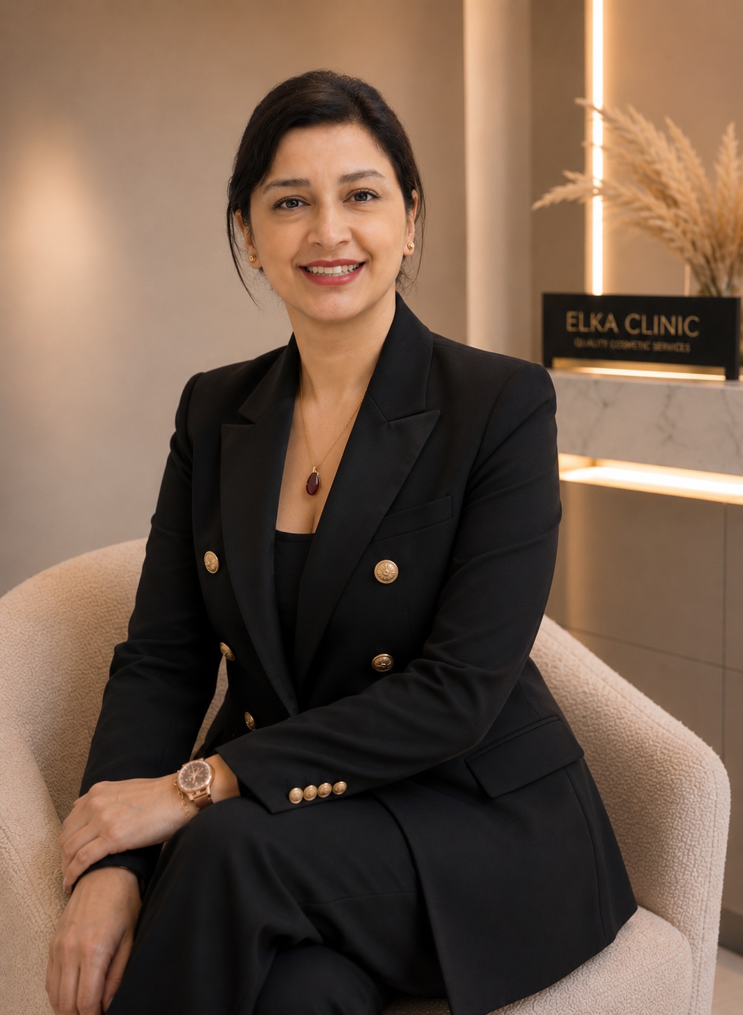 Ellie, Founder and CEO of ELKA CLINIC
