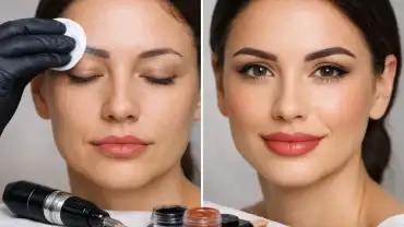 Cosmetic Tattoo Correction Before After Examples