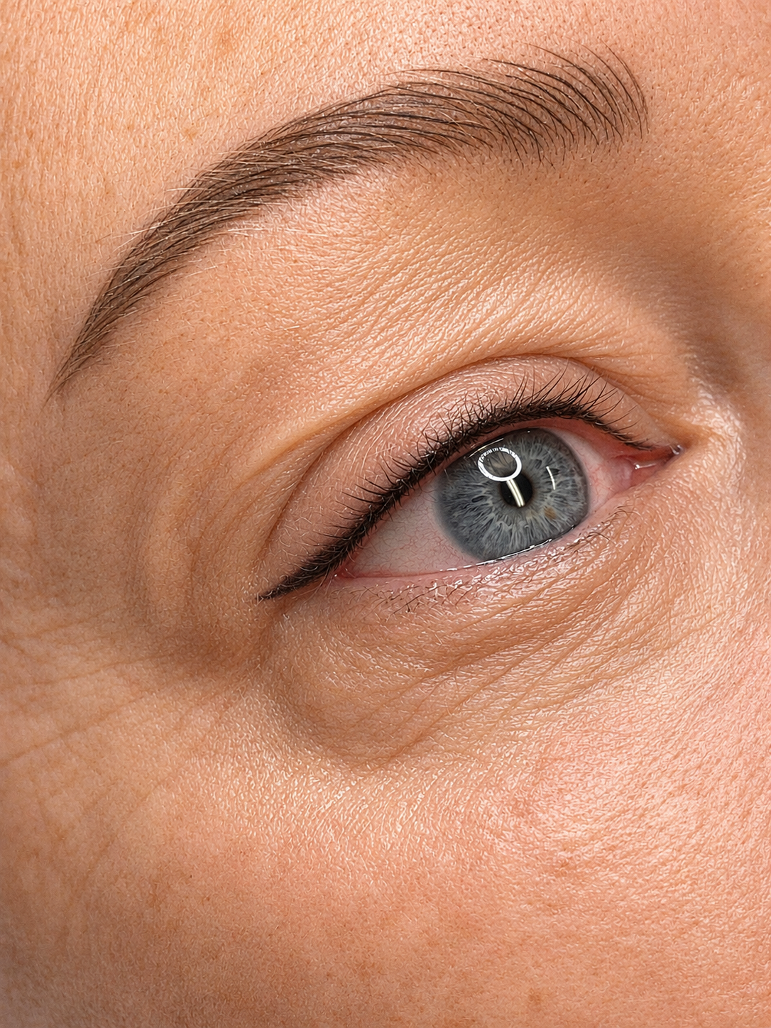 Classic eyeliner tattoo on mature skin at ELKA CLINIC Perth