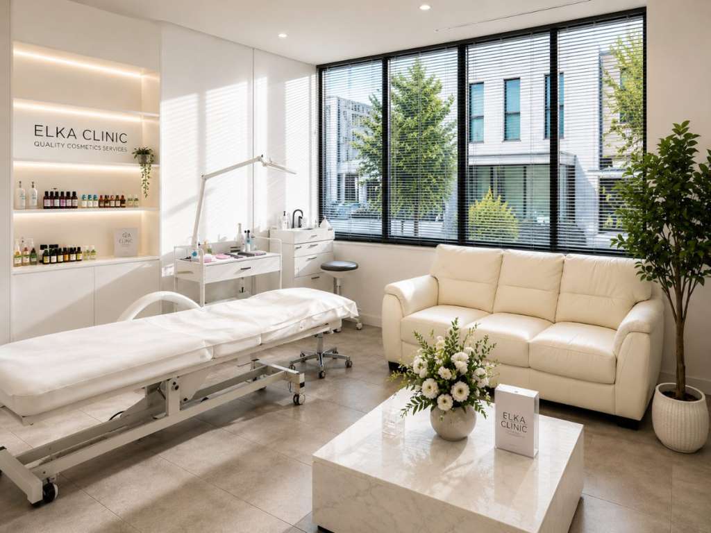 Treatment room at ELKA CLINIC in Subiaco, Perth