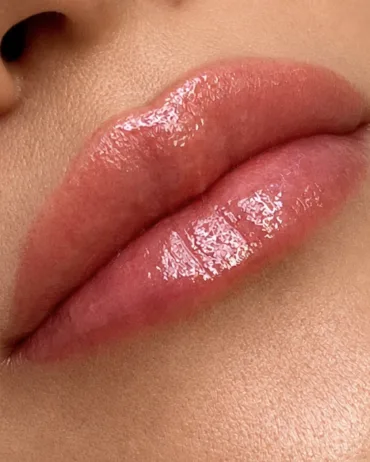 Natural lip blush tattoo healed result at ELKA Clinic Perth